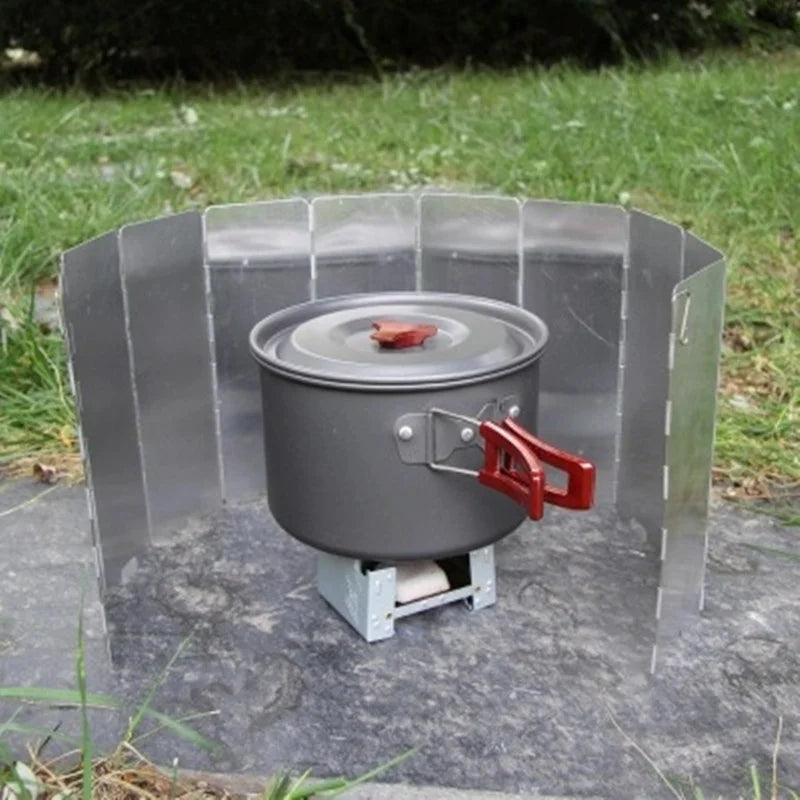 Gas Stove Wind Shield Aluminum Alloy