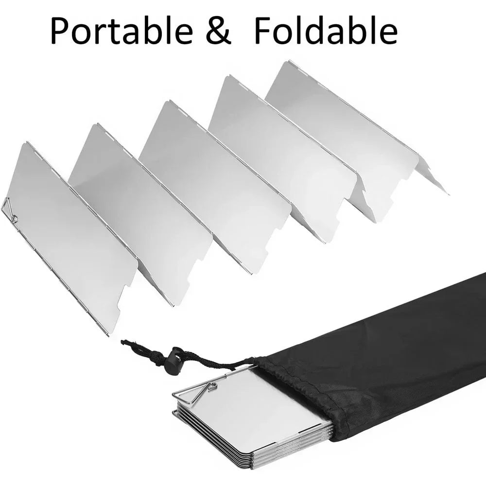 Gas Stove Wind Shield Aluminum Alloy