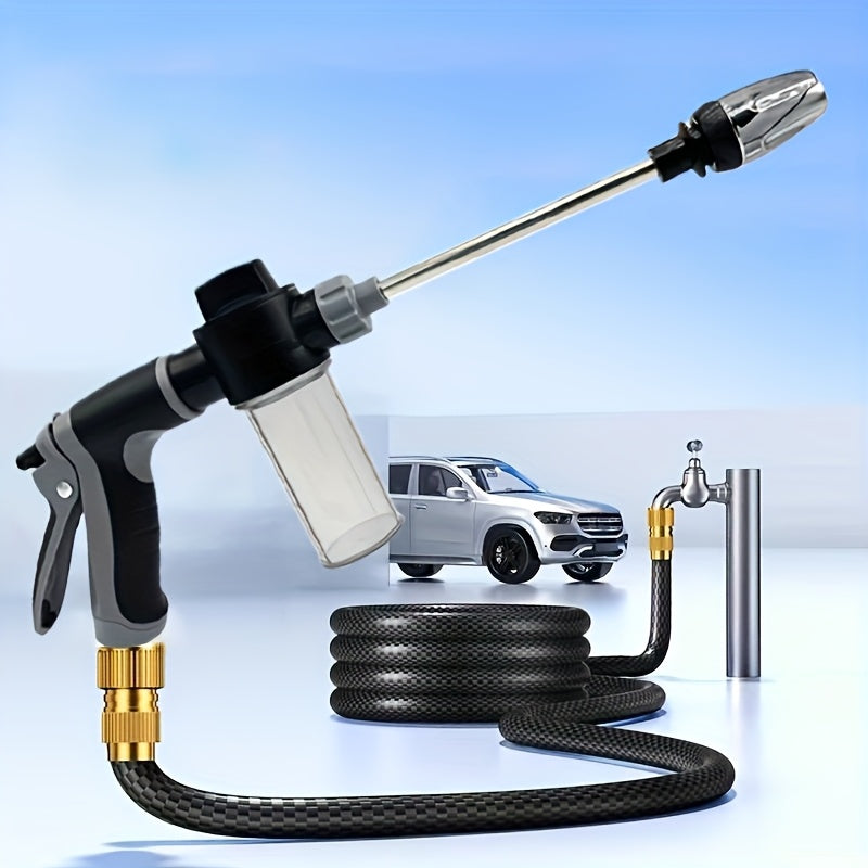 Portable High-Pressure Car Wash Spray Gun