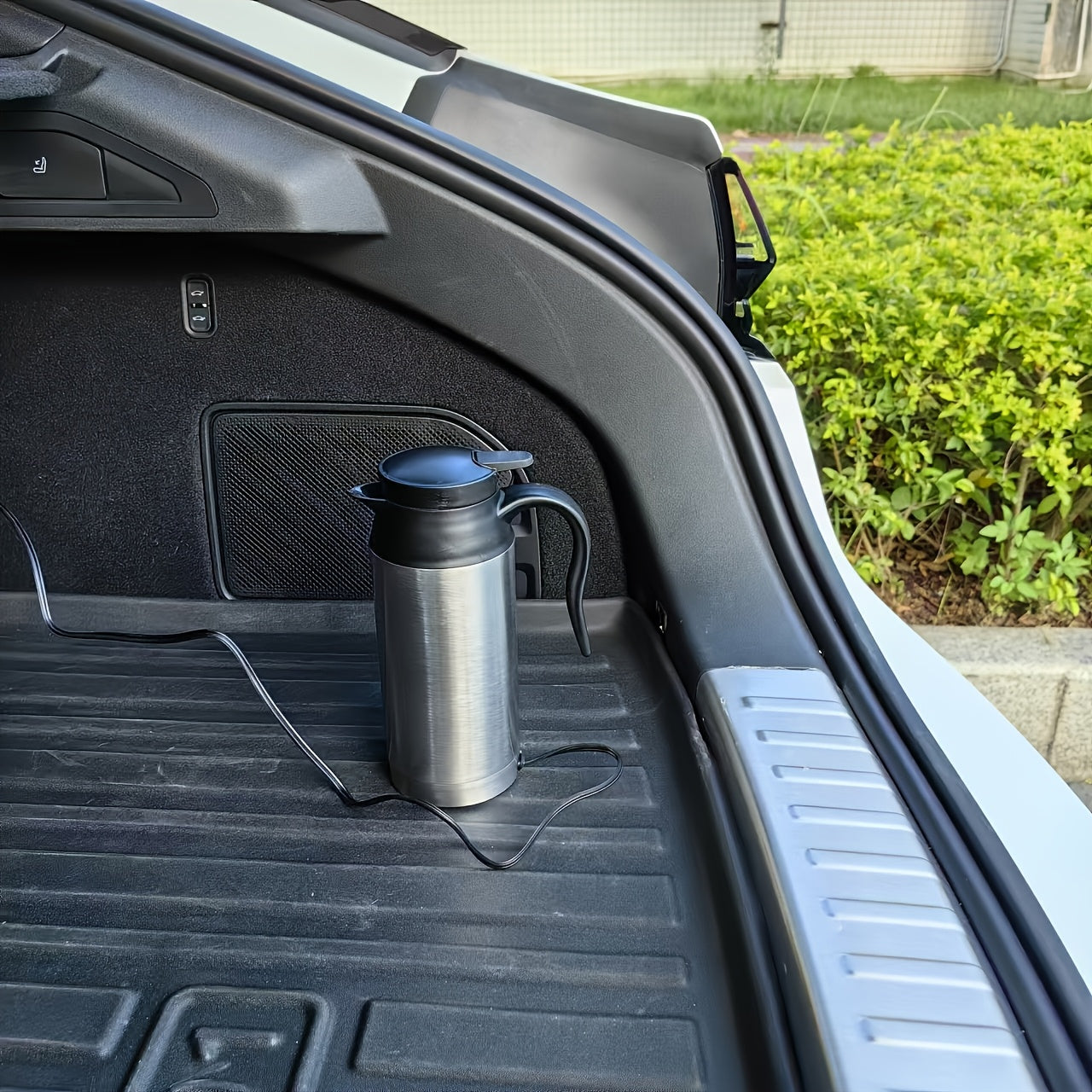 Car Electric Kettle Stainless Portable Boiler