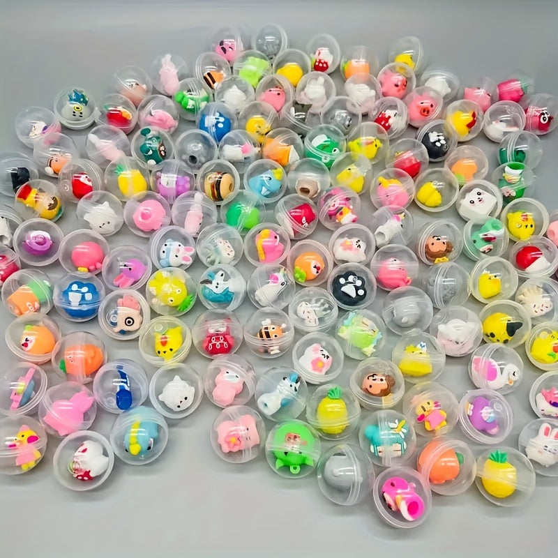 50Pcs Kawaii Capsule Toys Set For Gumball Machines