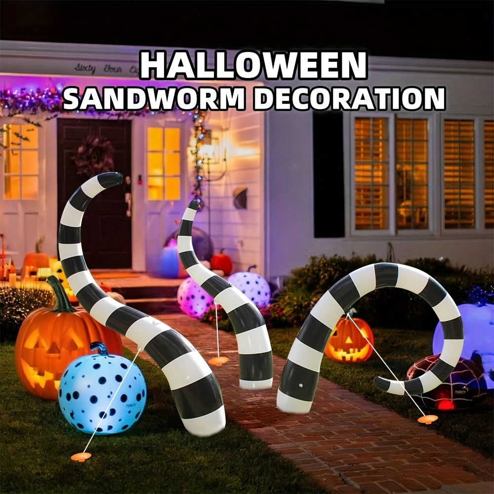 Giant Inflatable Snake Decorations Halloween Set (3pcs)