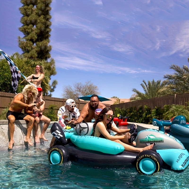 Inflatable F1 Racing Float with Seat