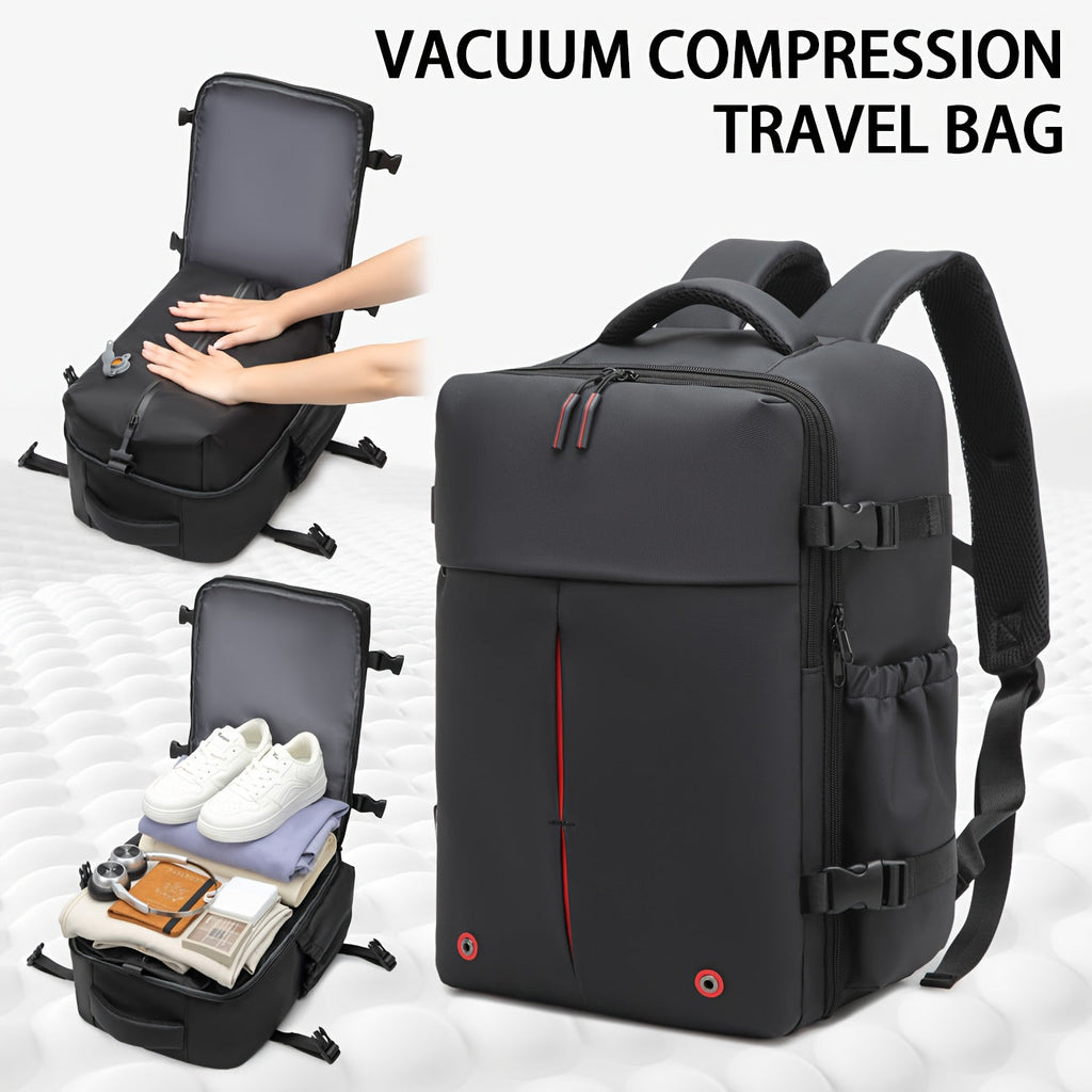 Travel Backpack with Built-In Pump