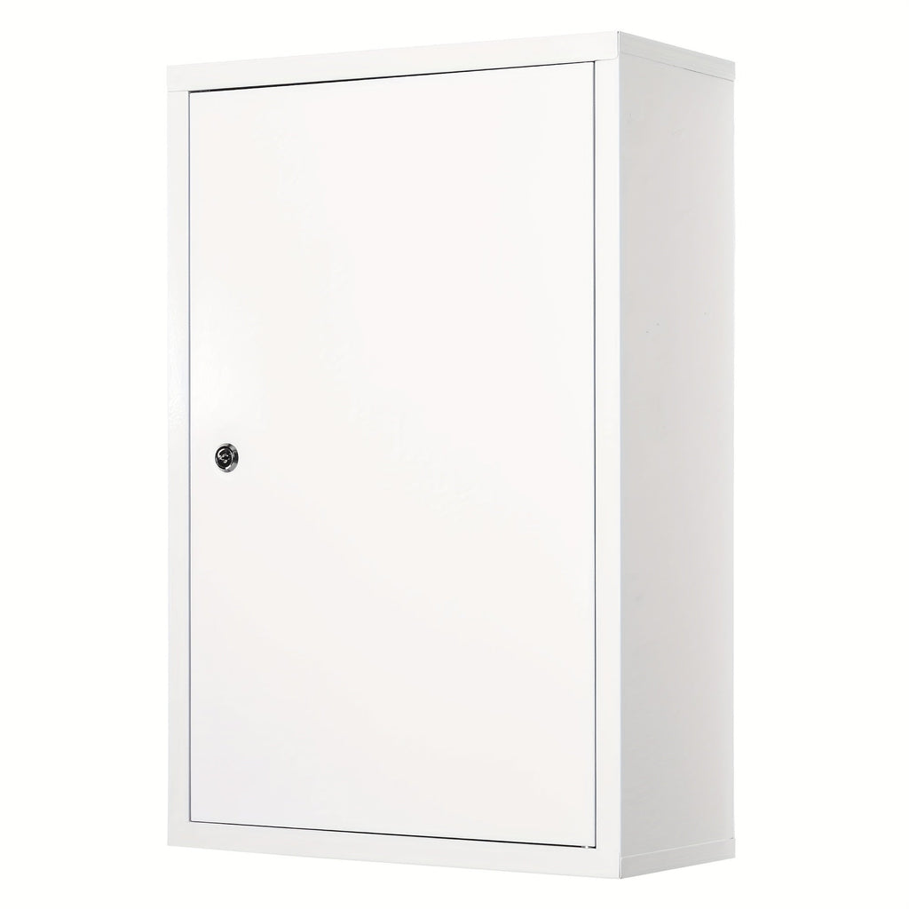 3-Tier Wall-Mounted Metal Medicine Cabinet