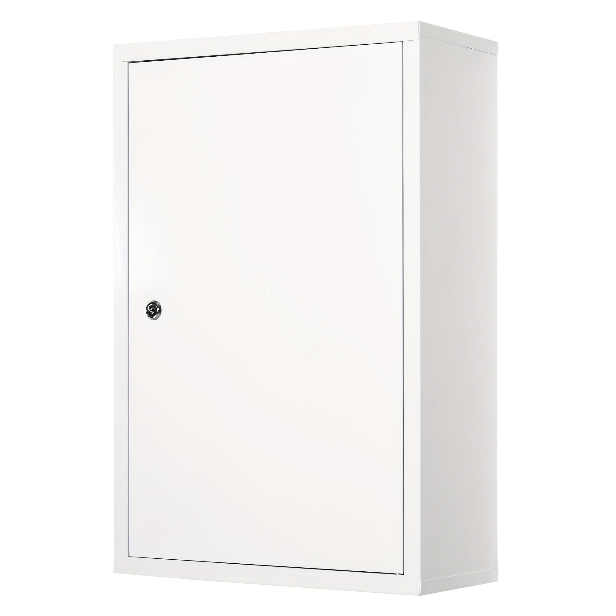 3-Tier Wall-Mounted Metal Medicine Cabinet