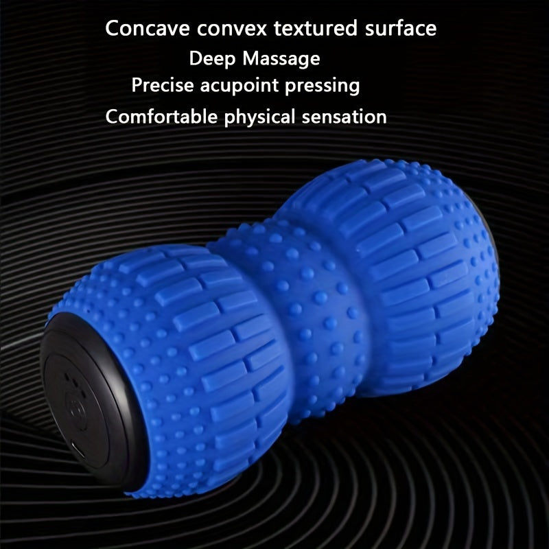3-Speed Usb Massage Ball For Myofascial Relaxation & Trigger Point Therapy(Blue)