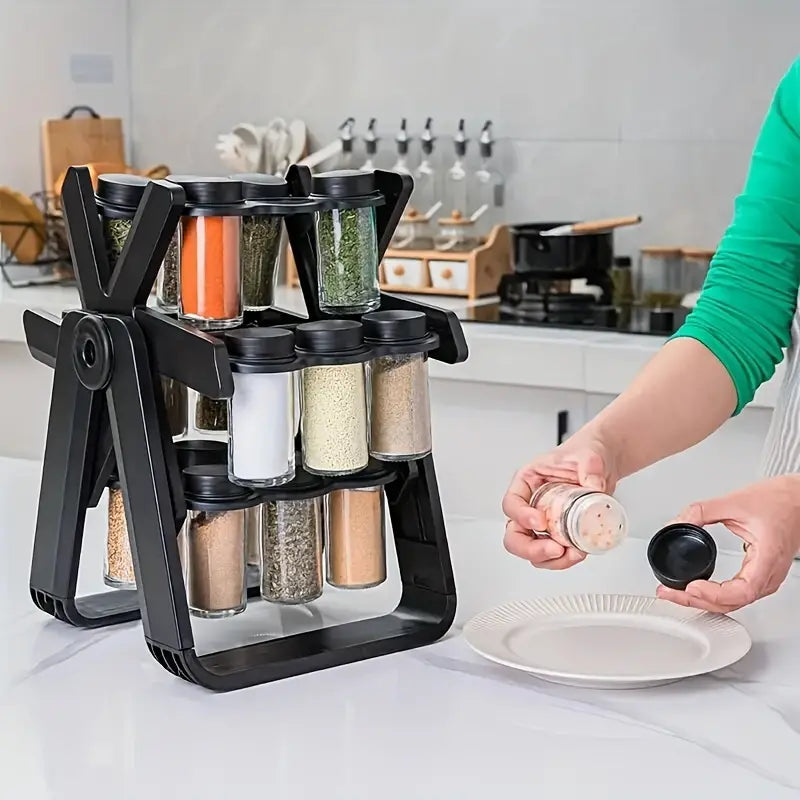 Revolving Spice Rack Set