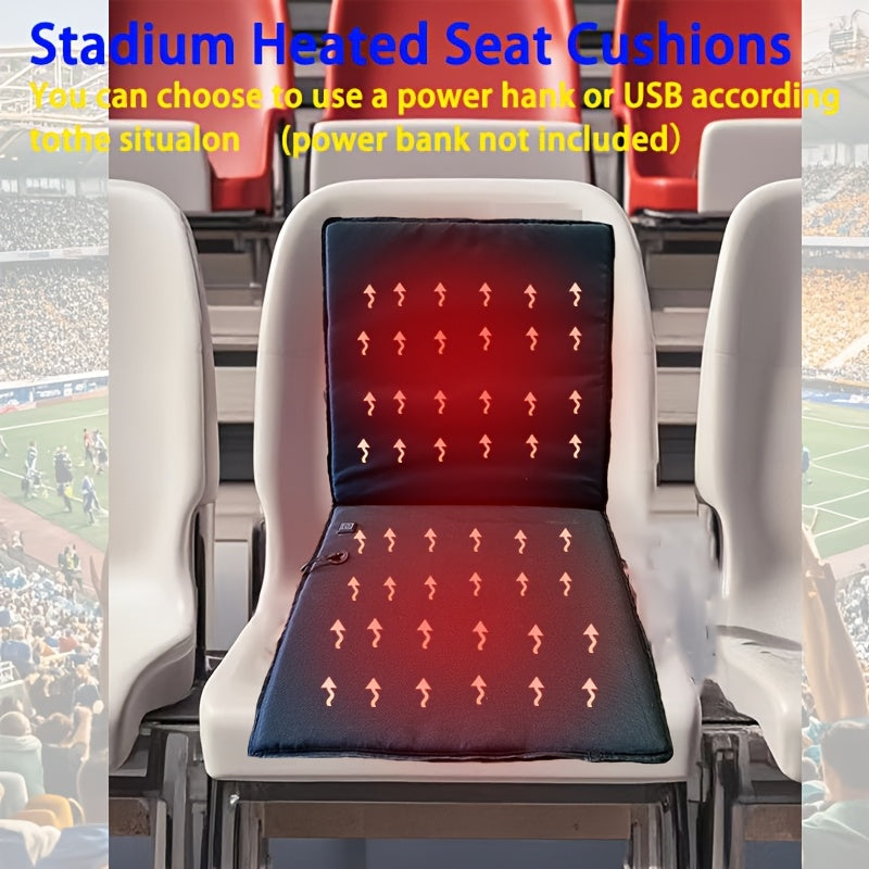 Heated Seat Cushion USB Foldable with 3 Heat Levels