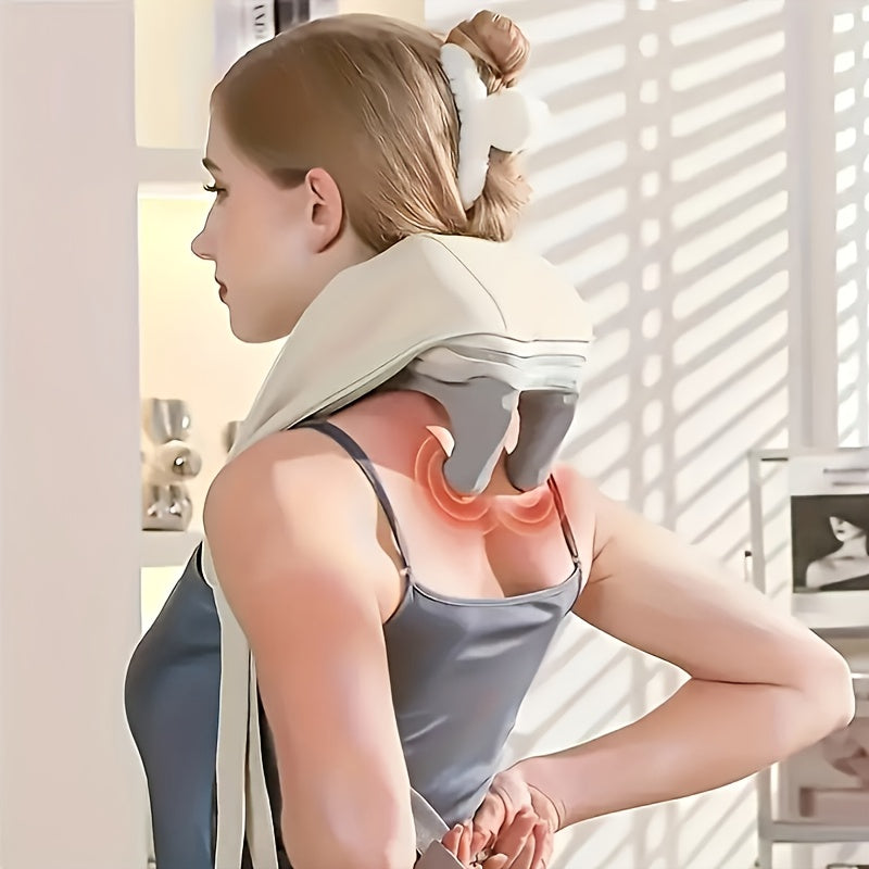 Wireless Neck & Shoulder Massager with Heat