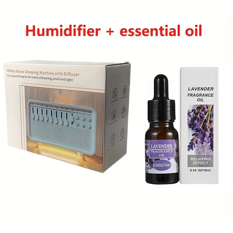 3-in-1 Sleep Night Light Humidifier Bluetooth Speaker