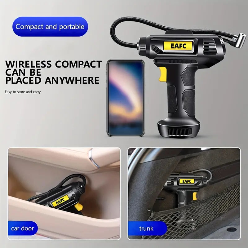 Empower Your Wheels with 120W of Portable Air Excellence