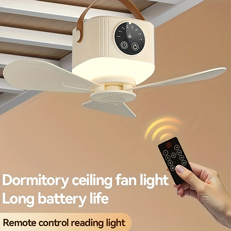 Ceiling Fan with Remote Control 3600mAh