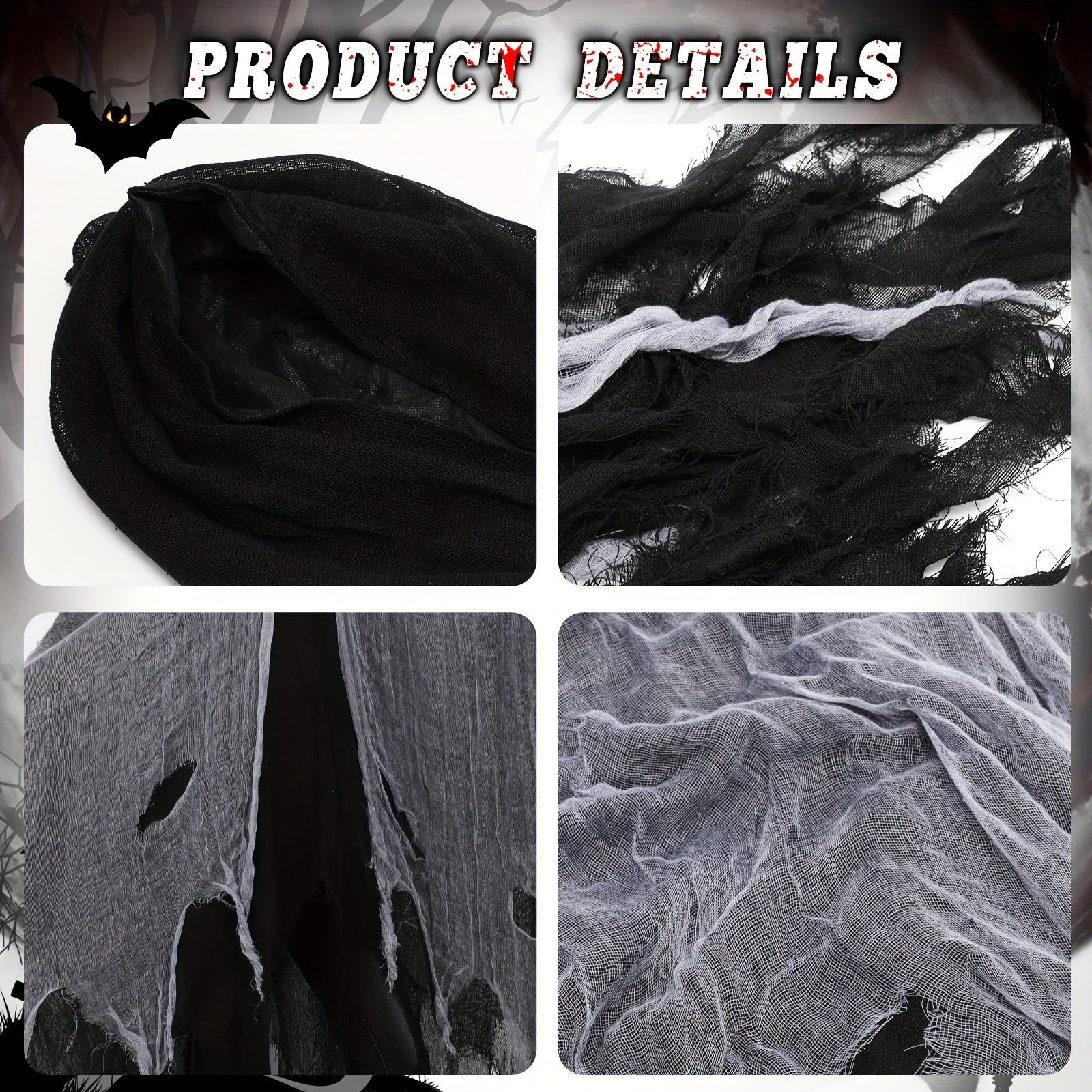 Halloween Cloak Witch & Grim Reaper Cape