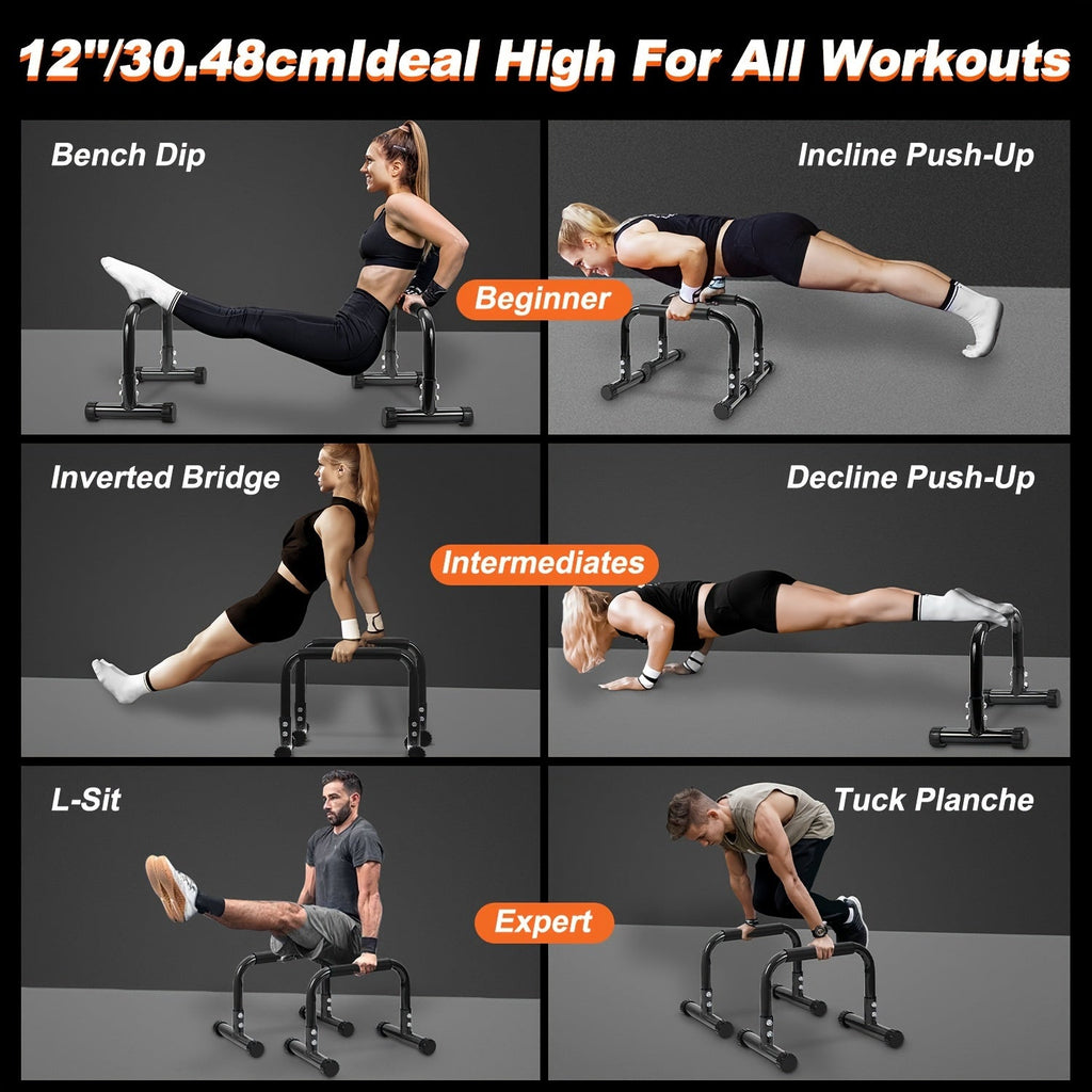 Push Up Bars Parallel Bars for Strength