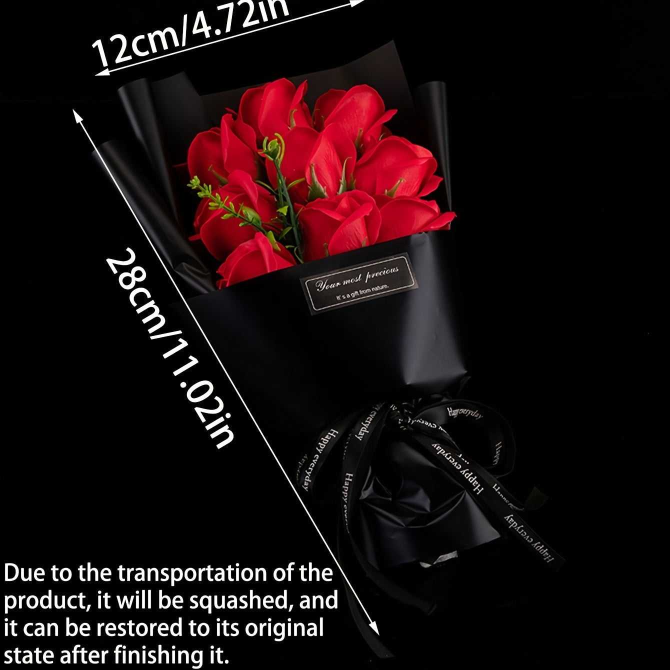 Eternal Rose Bouquet (9 Pcs)