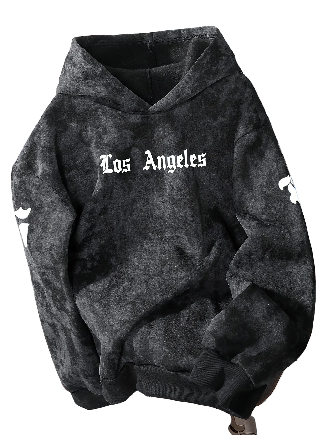 Camouflage Fleece-Lined Pullover Hoodie