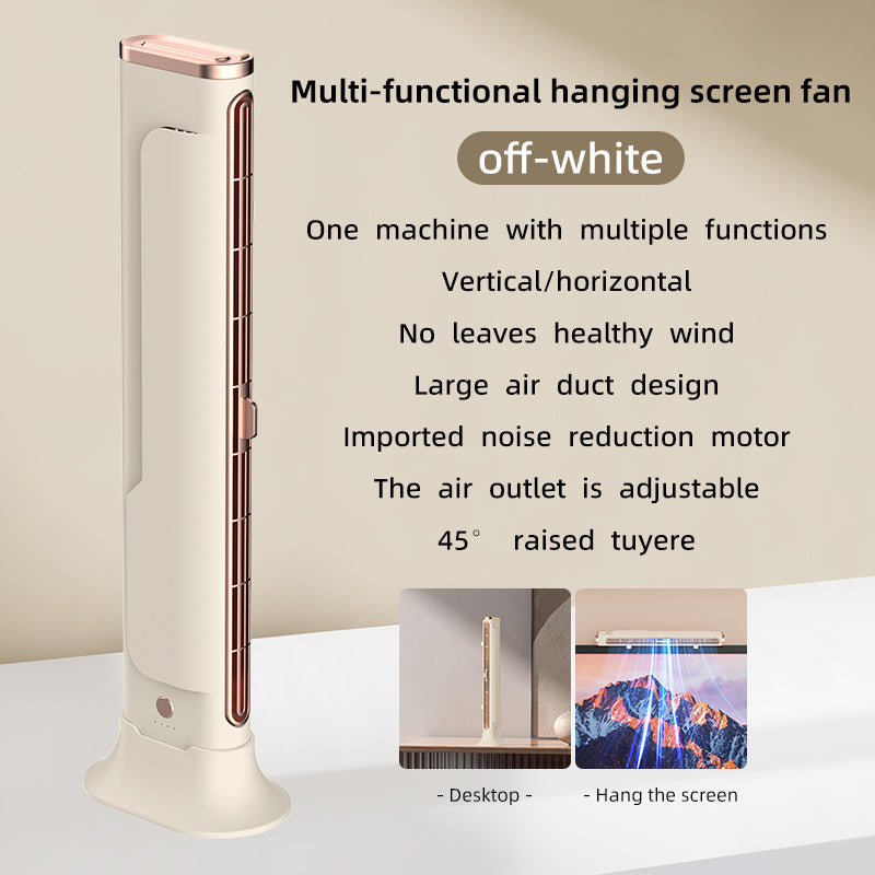 Mini Portable Fan with 3-Speed & Rechargeable Battery