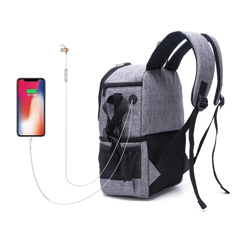 Waterproof Camera Backpack 16L Grey