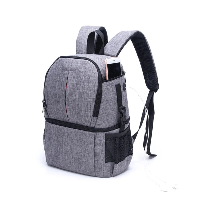Waterproof Camera Backpack 16L Grey