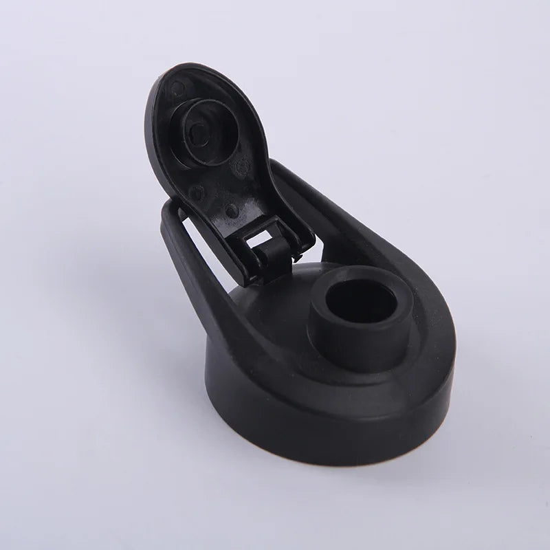 2pcs 600ml Sports Water Bottle Black