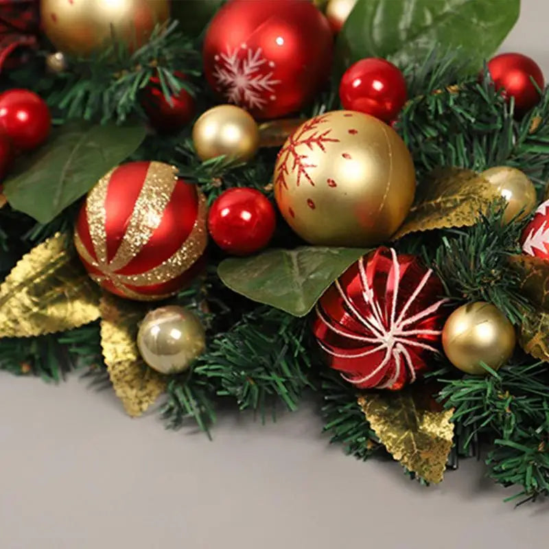 Artificial Pine Tree Christmas Wreath