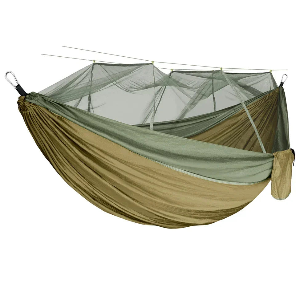 Quick-Opening Mosquito Net Hammock For Camping Swing