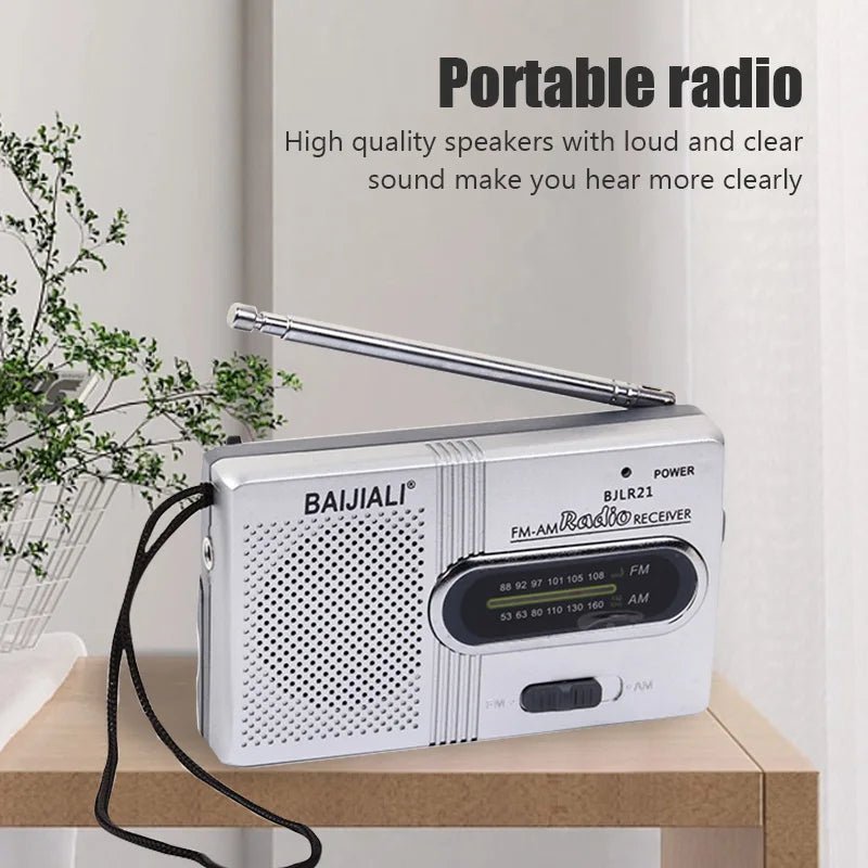 Bc-R21 Mini Am/Fm Portable Radio