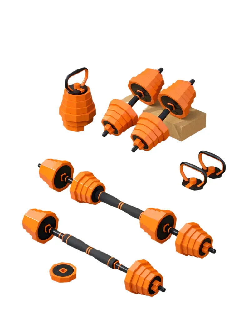 4-In-1 Adjustable Dumbbell Fitness Equipment