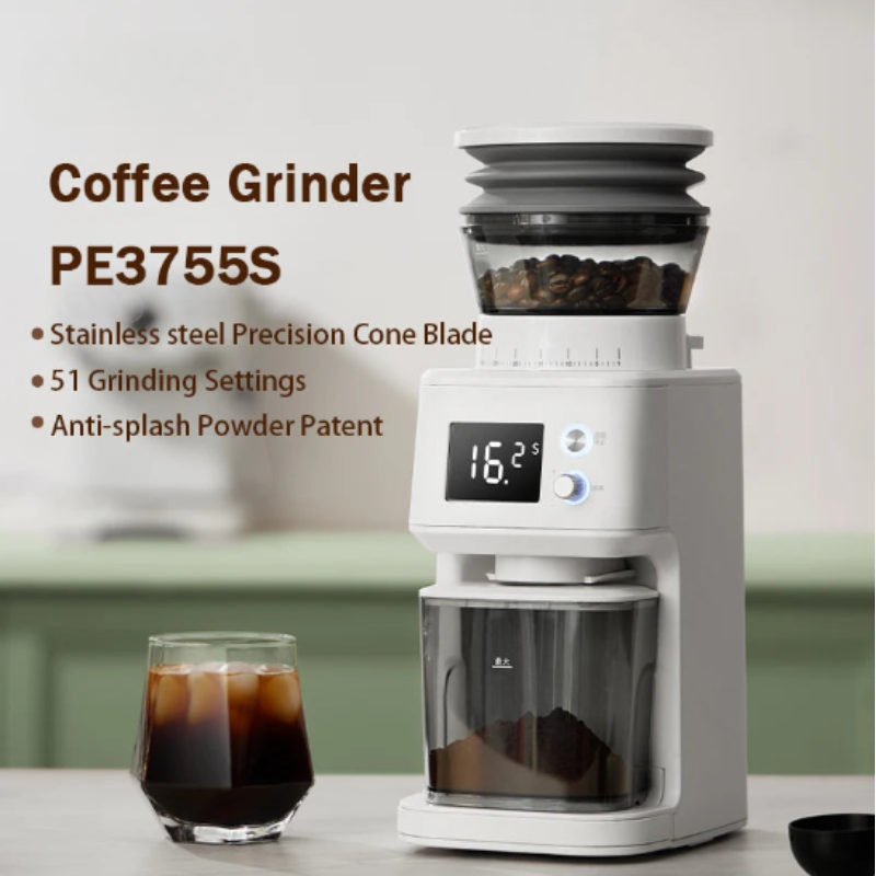 Electric Coffee Bean Grinder With 51 Precise Settings