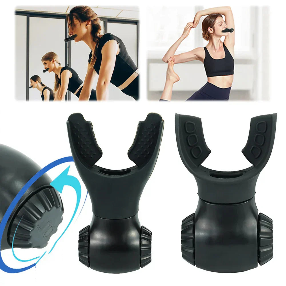 Exerciser Breathing Trainer Lung Adjustable Resistance - 4 Pcs
