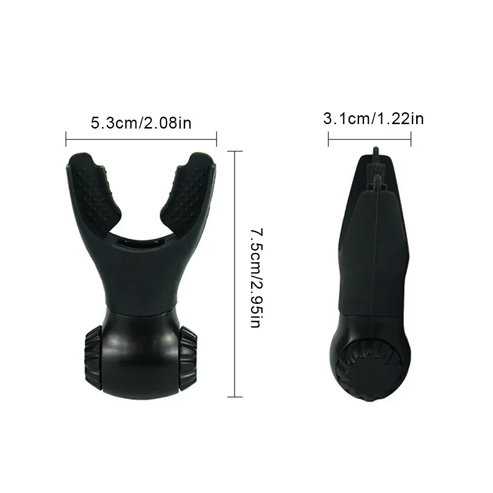 Exerciser Breathing Trainer Lung Adjustable Resistance - 4 Pcs
