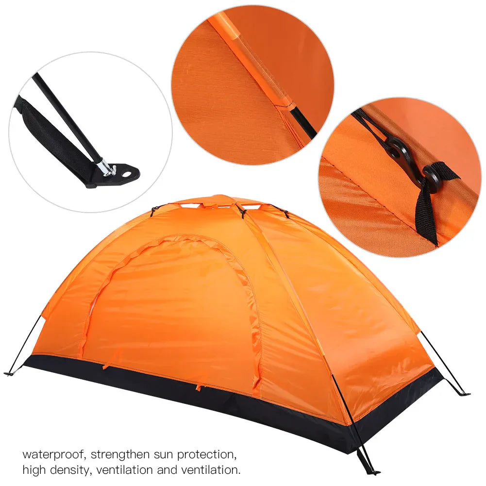 Outdoor Waterproof Single Person Tent For Camping & Fishing