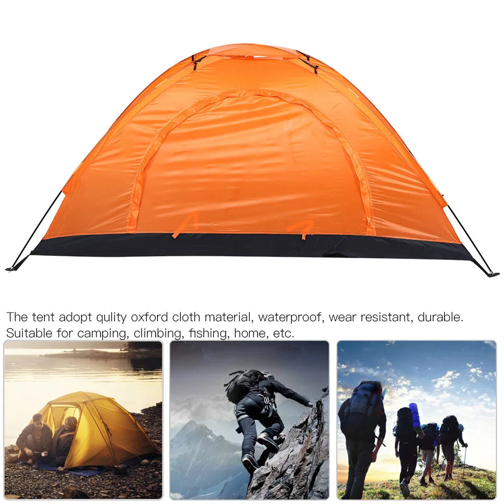 Outdoor Waterproof Single Person Tent For Camping & Fishing
