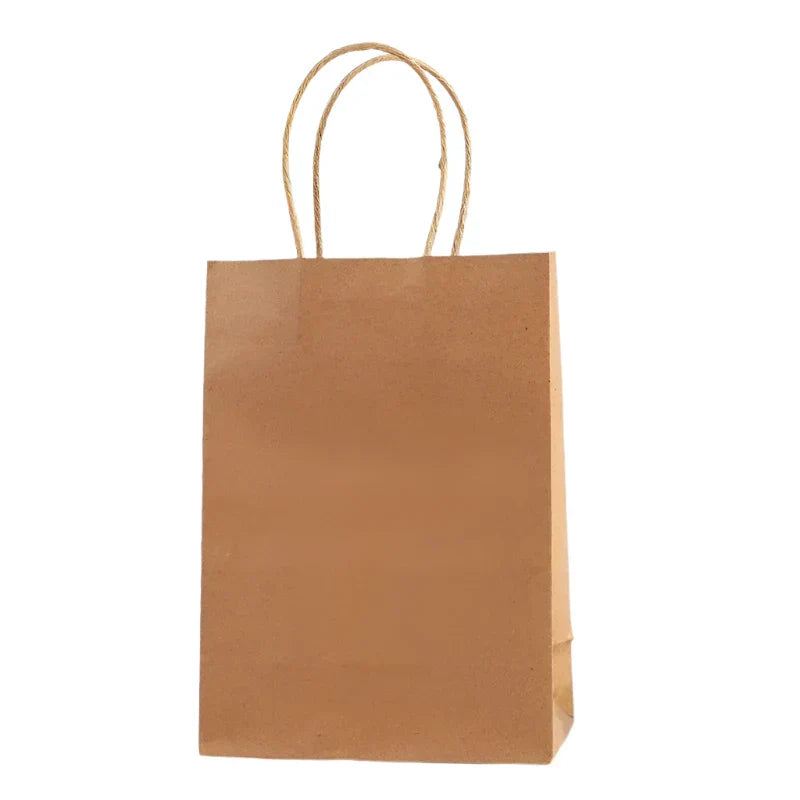 Kraft Paper Gift Bags For Party (10Pcs)