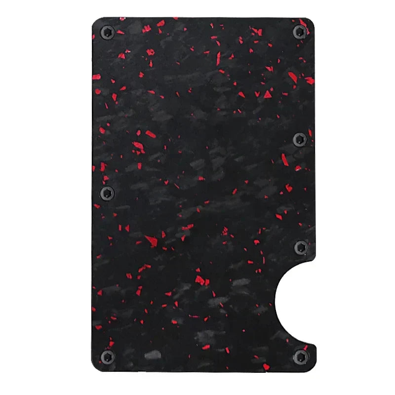 Carbon Fiber Slim Credit Card Holder Wallet For Men