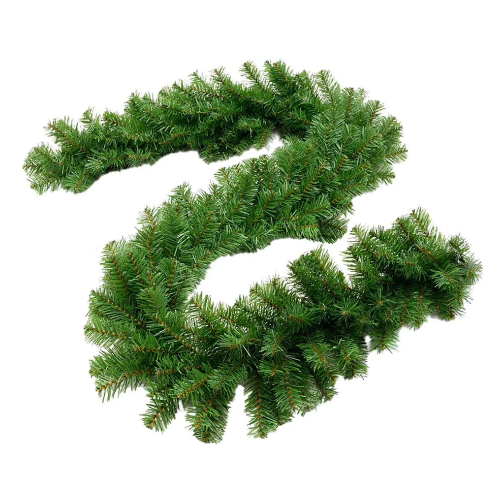 Christmas Garland Wreath Decor For Fireplace And Outdoor