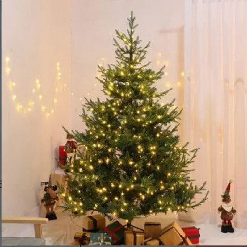 Artificial Pre-Lit Christmas Tree With Led Lights