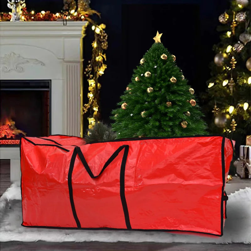 Waterproof Christmas Tree Storage Bag With Durable Handles