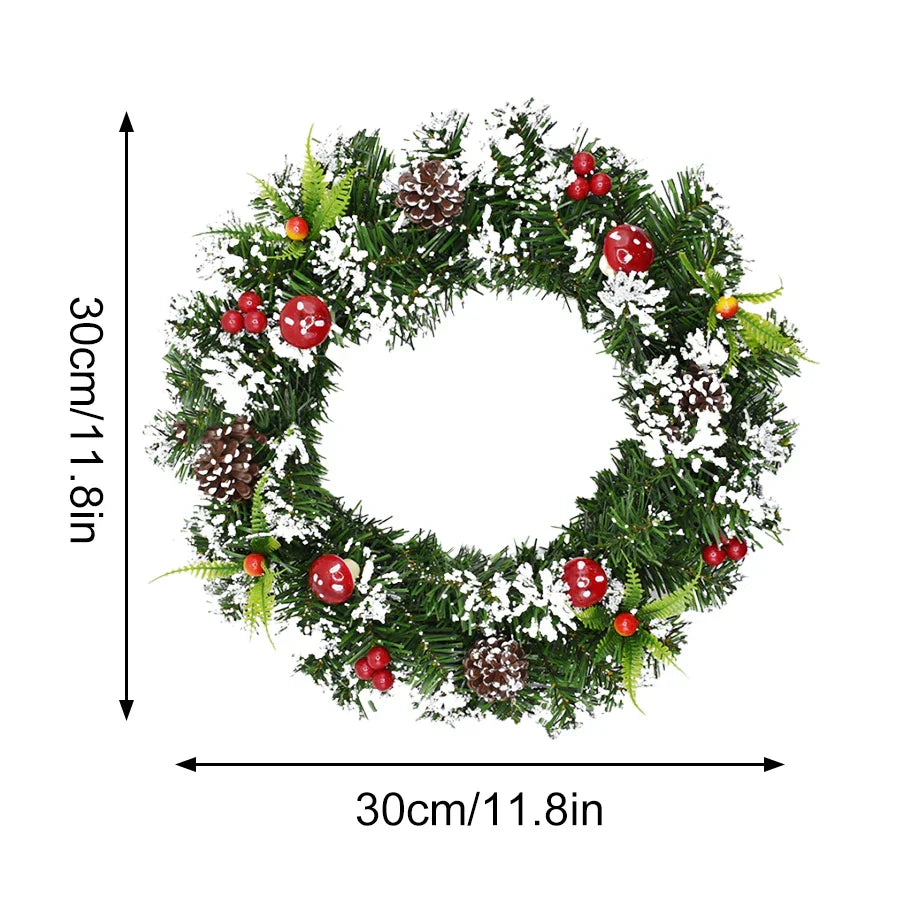 Christmas Wreath For Front Door Seasonal Decor