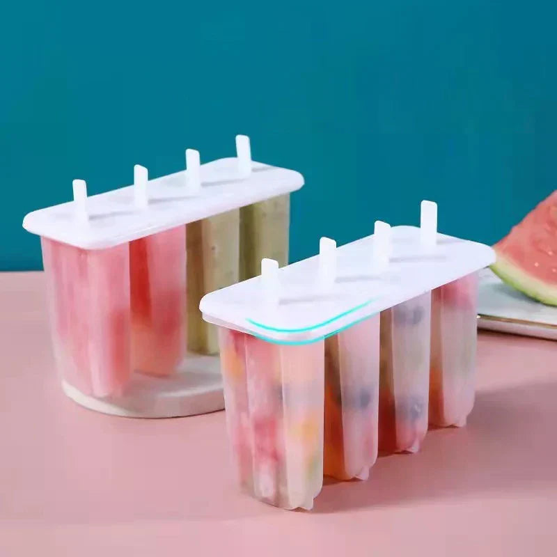 Diy Ice Pop Molds With Sticks