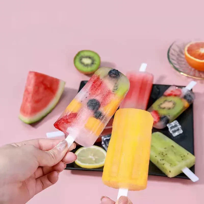 Diy Ice Pop Molds With Sticks
