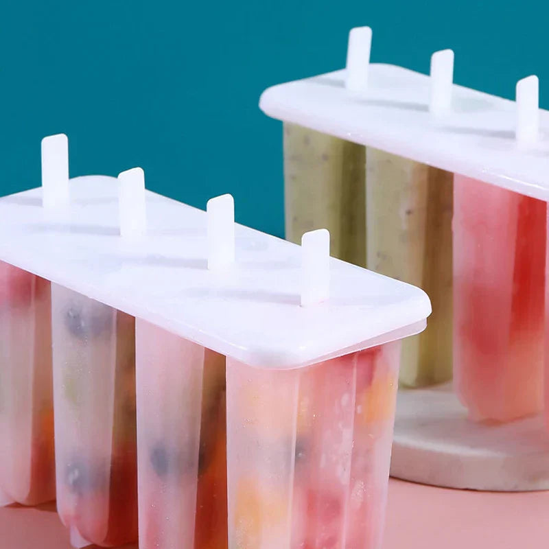 Diy Ice Pop Molds With Sticks