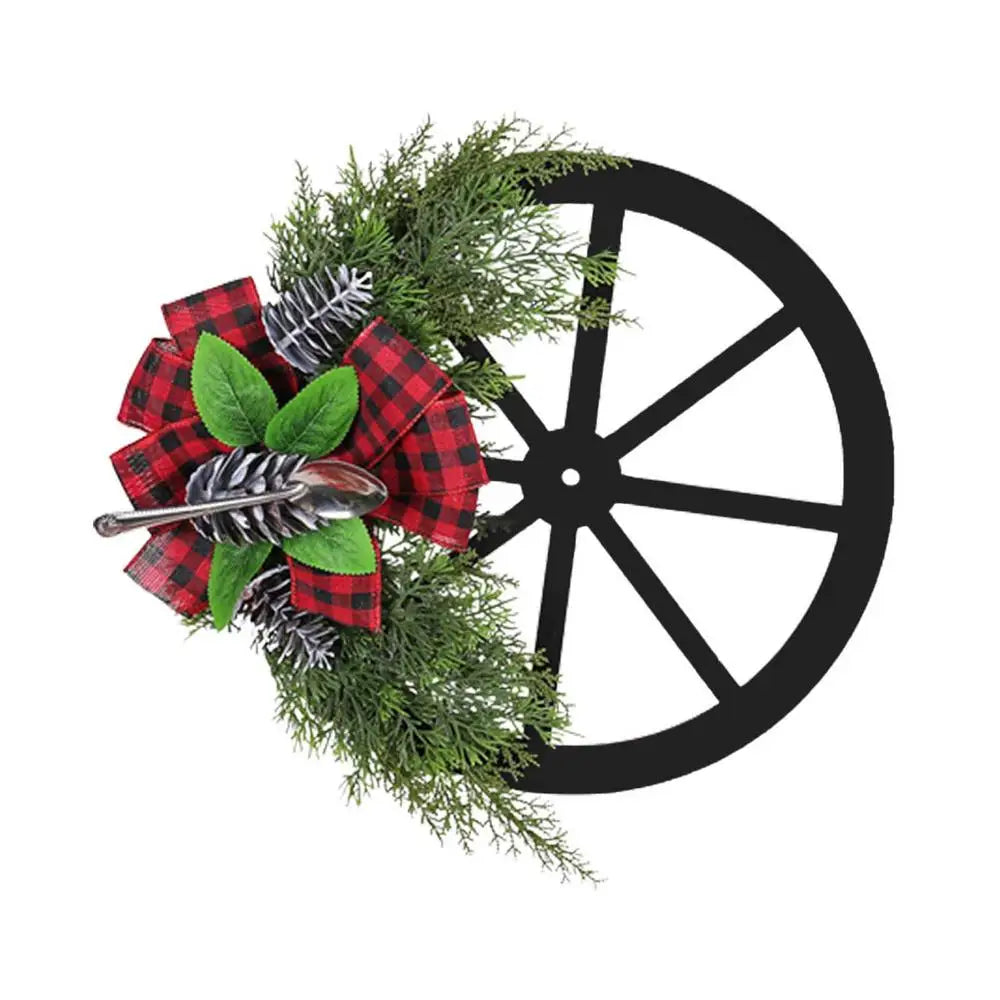 Christmas Wreath With Pine Cone