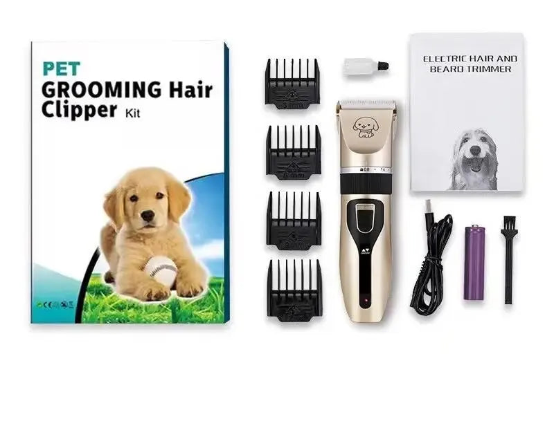Professional Dog Hair Clipper Usb Rechargeable