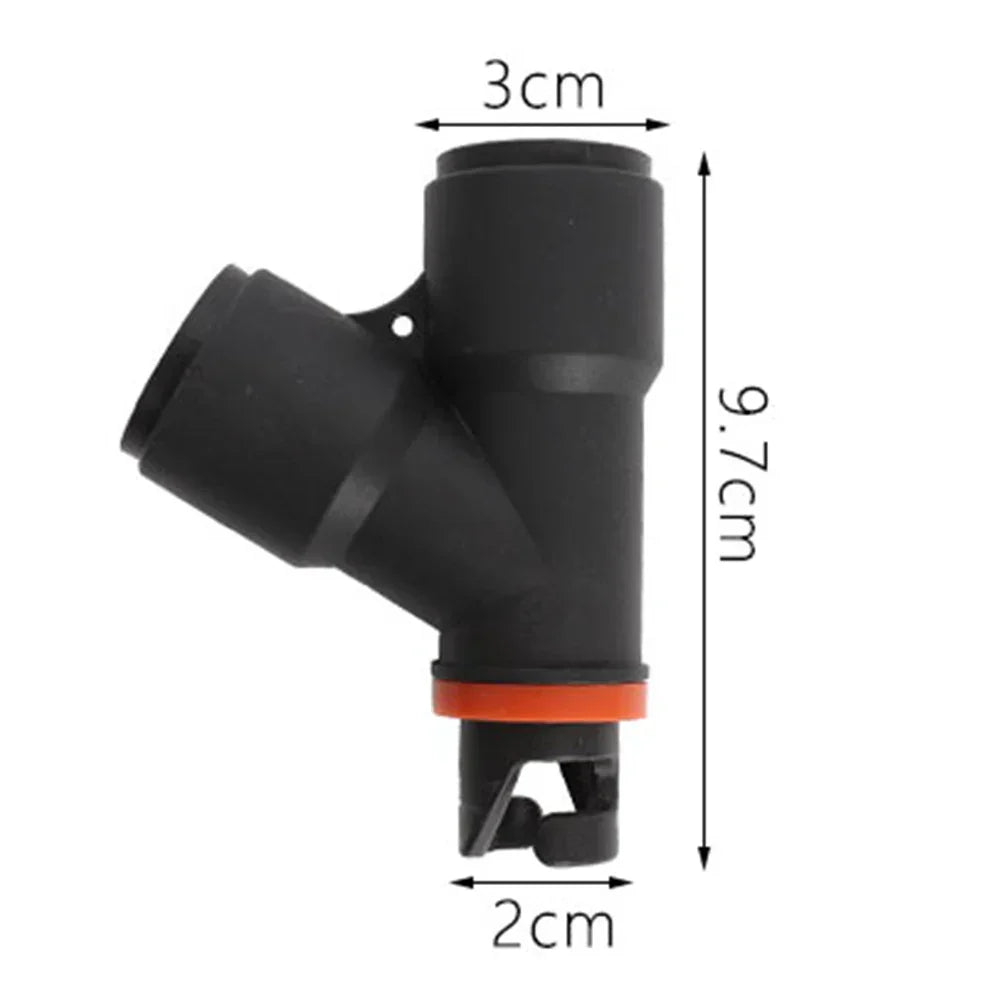 Double Inlet Valve Adapter For Paddle Board & Sup Inflatable Pump