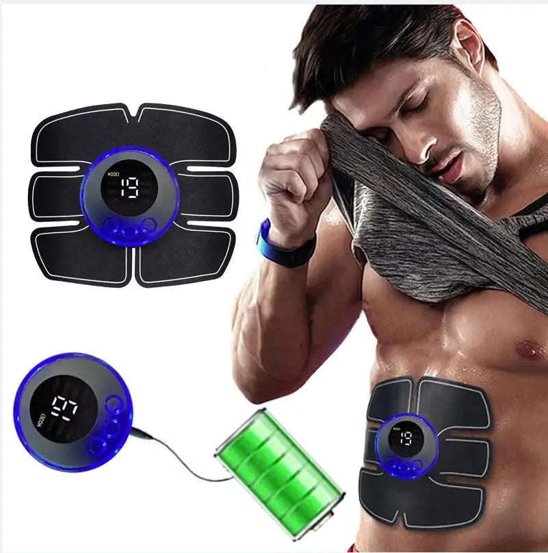 Abdominal Muscle Stimulator Usb Rechargeable Training Patch