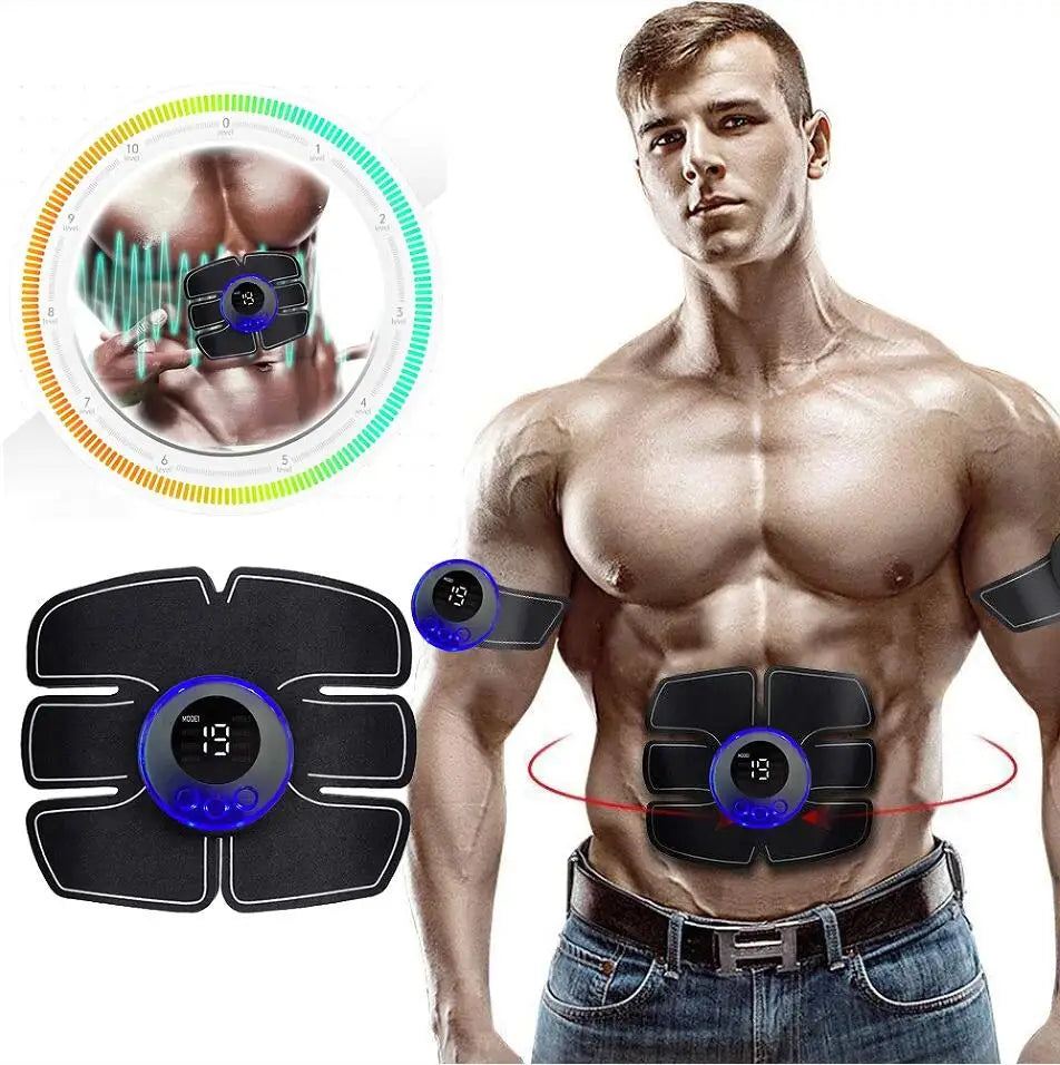 Abdominal Muscle Stimulator Usb Rechargeable Training Patch