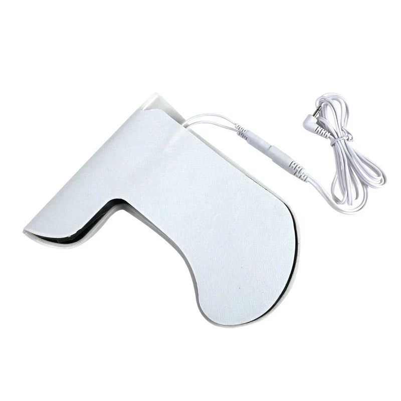 Ems Tens Electrode Pads Self-Adhesive 4Pcs White
