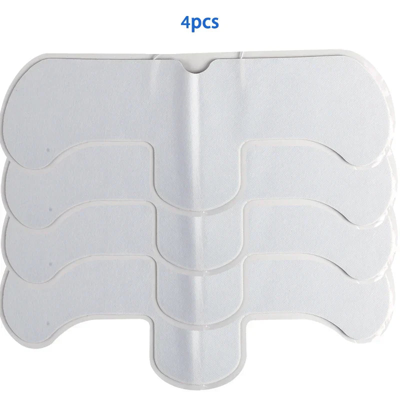 Ems Tens Electrode Pads Self-Adhesive 4Pcs White